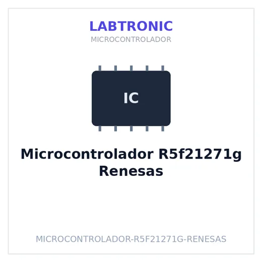 Microcontrolador R5f21271g Renesas