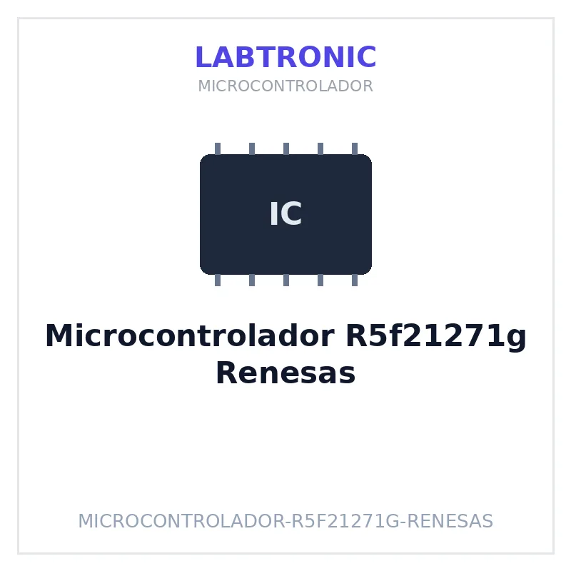 Microcontrolador R5f21271g Renesas