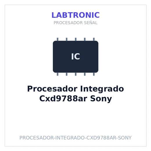 Procesador Integrado Cxd9788ar Sony
