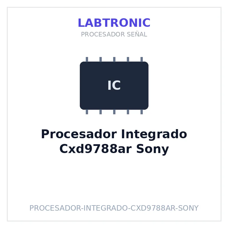 Procesador Integrado Cxd9788ar Sony