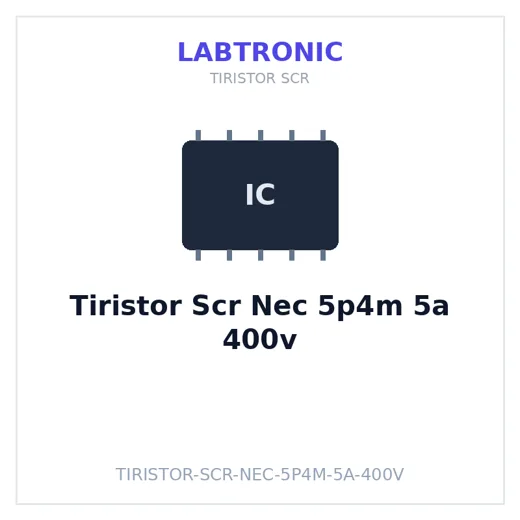 Tiristor Scr Nec 5p4m 5a 400v