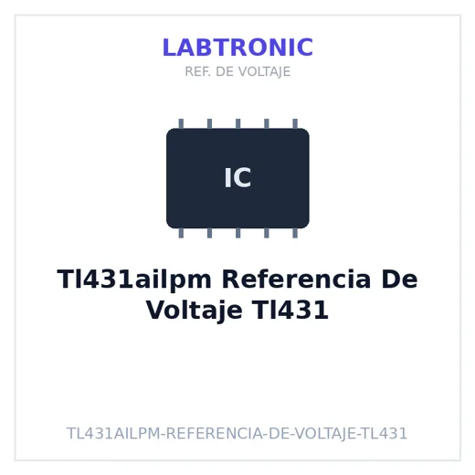 Tl431ailpm Referencia De Voltaje Tl431