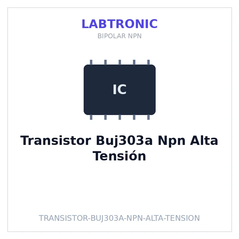 Transistor Buj303a Npn Alta Tensión